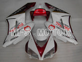 Honda CBR1000RR 2004-2005 Injection ABS Fairing - PRAMAC - White Red wine color - MFS6474